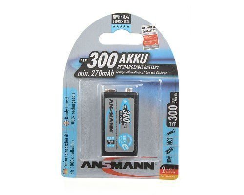 Аккумуляторы ANSMANN 5035453-RU maxE 300мАч E-Block BL1