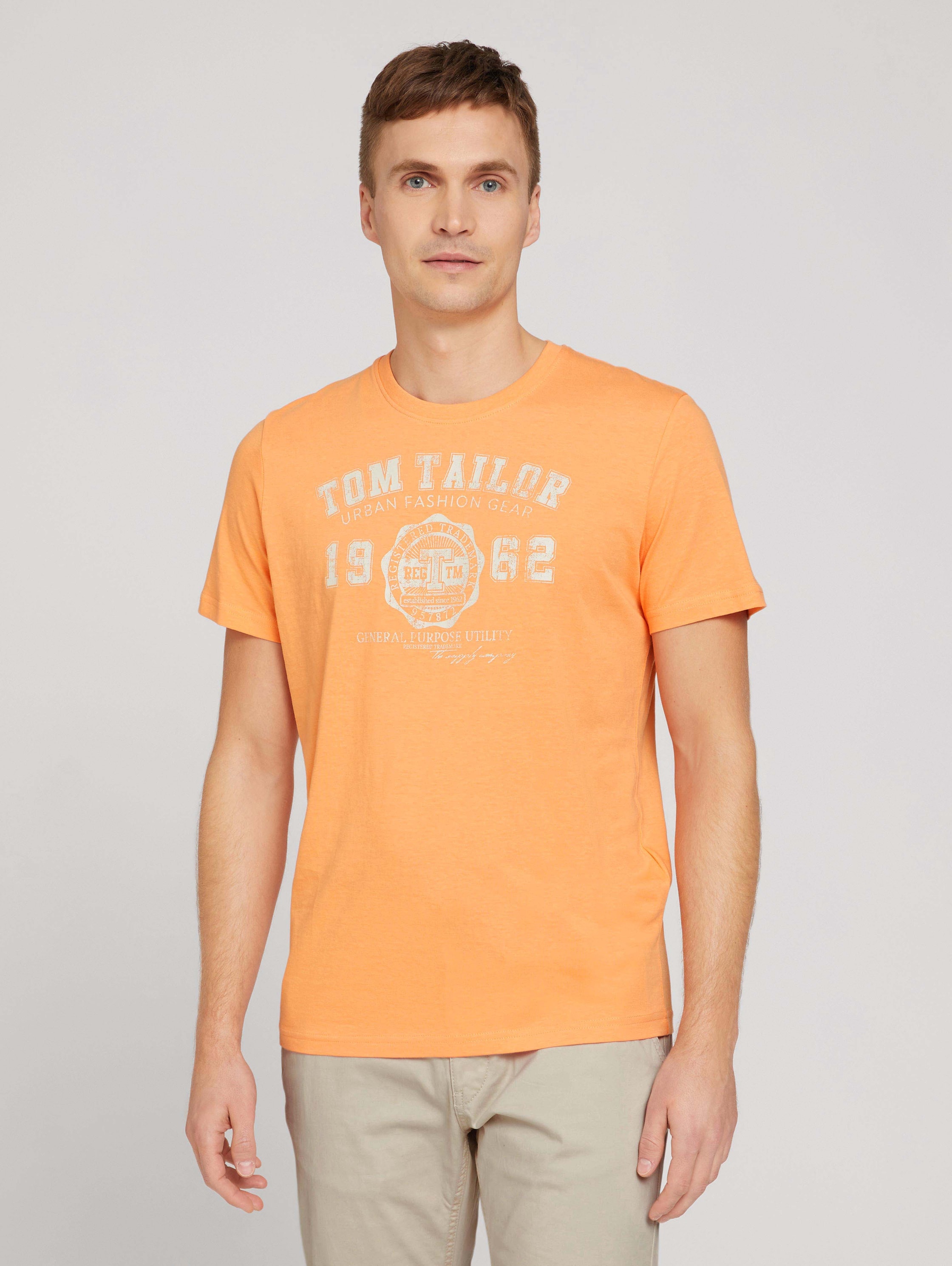 

Футболка мужская TOM TAILOR 1029685 оранжевая 2XL, 1029685