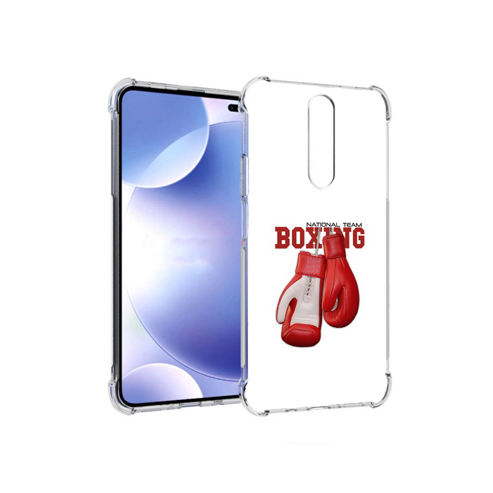

Чехол MyPads Tocco для Xiaomi Redmi k30 боксерские перчатки (PT226950.302.244), Прозрачный, Tocco