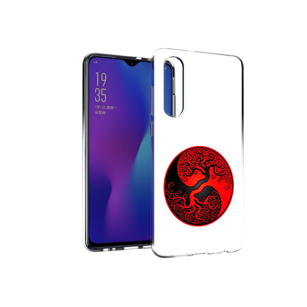 

Чехол MyPads Tocco для Huawei P30 инь янь дерево, Прозрачный, Tocco