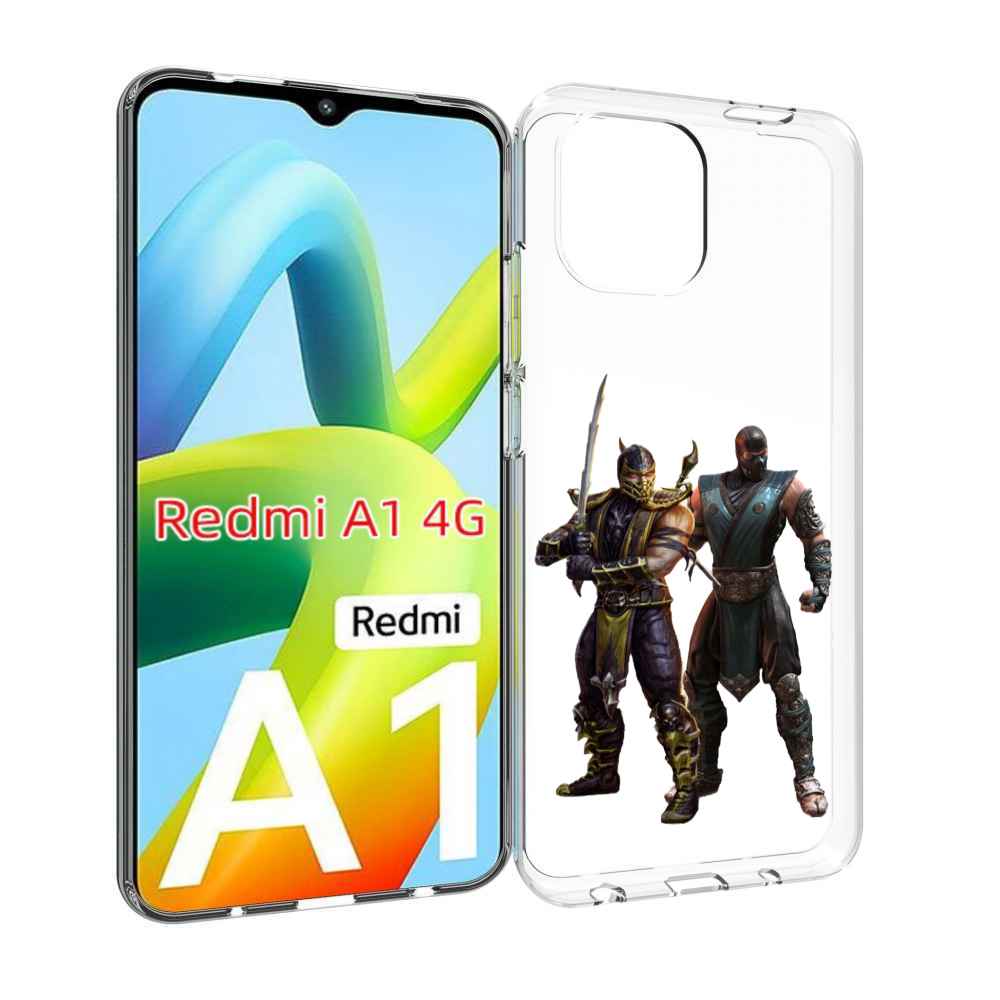 

Чехол MyPads Mortal-Kombat-1 для Xiaomi Redmi A1, Прозрачный, Tocco