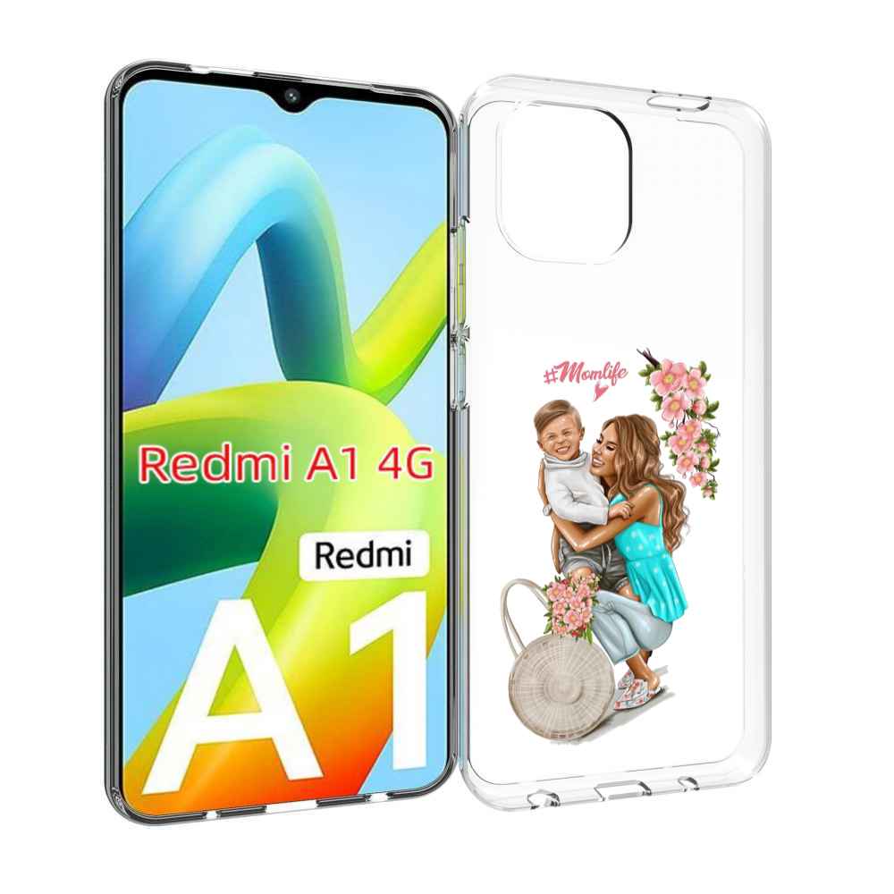 

Чехол MyPads Momlife для Xiaomi Redmi A1, Прозрачный, Tocco