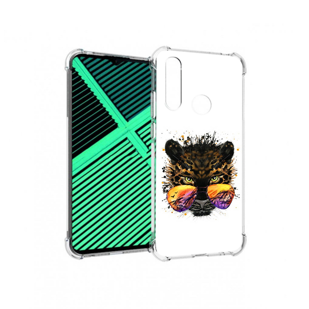 Чехол MyPads Tocco для Motorola Moto G8 Power Lite тропический леопард (PT227069.358.649)