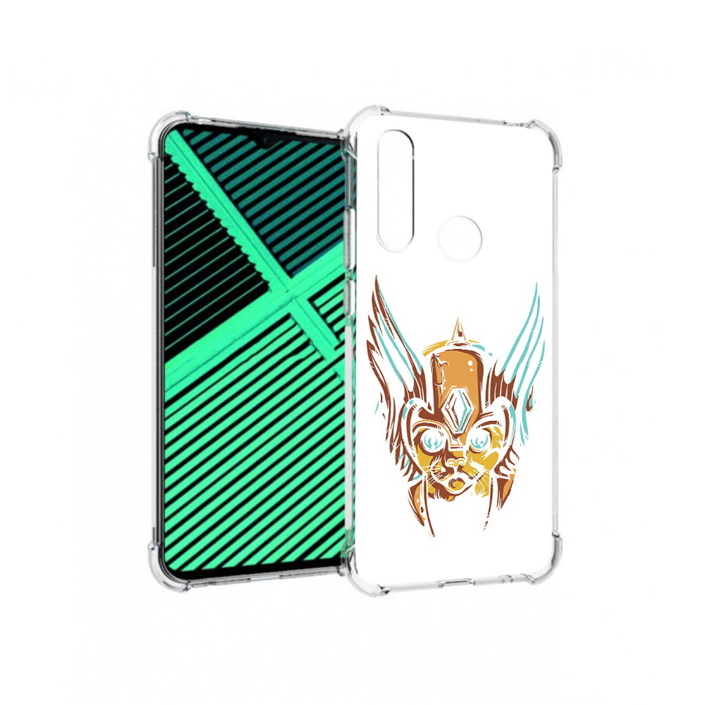 

Чехол MyPads Tocco для Motorola Moto G8 Power Lite тор абстракция (PT227069.358.644), Прозрачный, Tocco