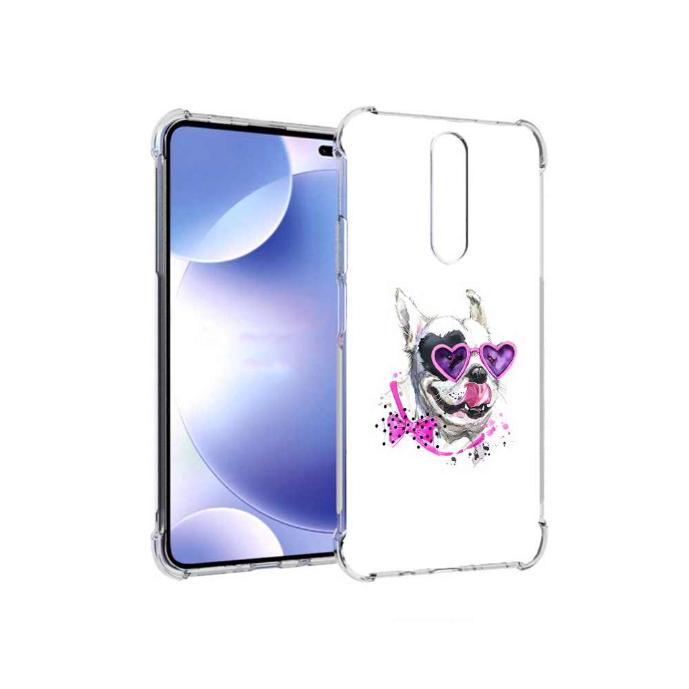 

Чехол MyPads Tocco для Xiaomi Redmi k30 акварельный пёс (PT226950.302.218), Прозрачный, Tocco