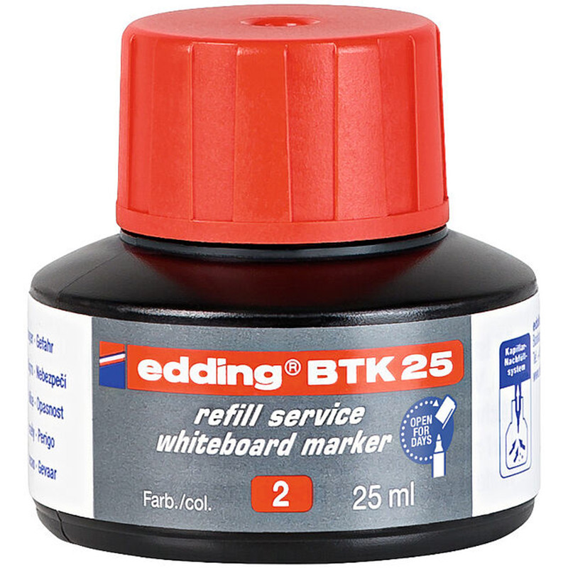 Чернила Edding E-BTK252 пластиковый флакон красные 1шт 725₽