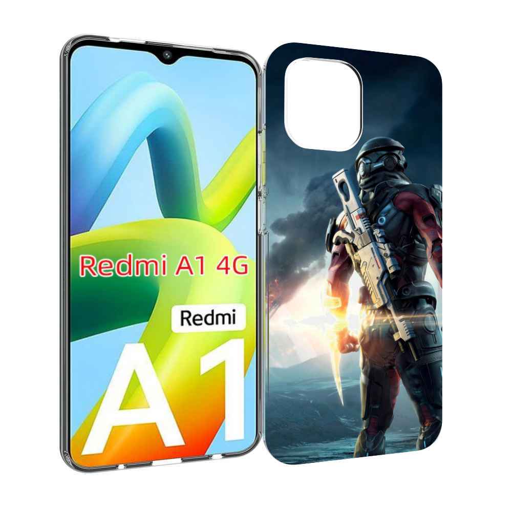 

Чехол MyPads Mass Effect Andromeda Ryder для Xiaomi Redmi A1, Прозрачный, Tocco