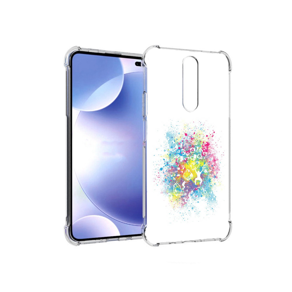 

Чехол MyPads Tocco для Xiaomi Redmi k30 акварель абстракция (PT226950.302.214), Прозрачный, Tocco