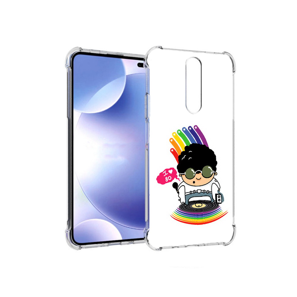 

Чехол MyPads Tocco для Xiaomi Redmi k30 Я люблю 80-е (PT226950.302.205), Прозрачный, Tocco