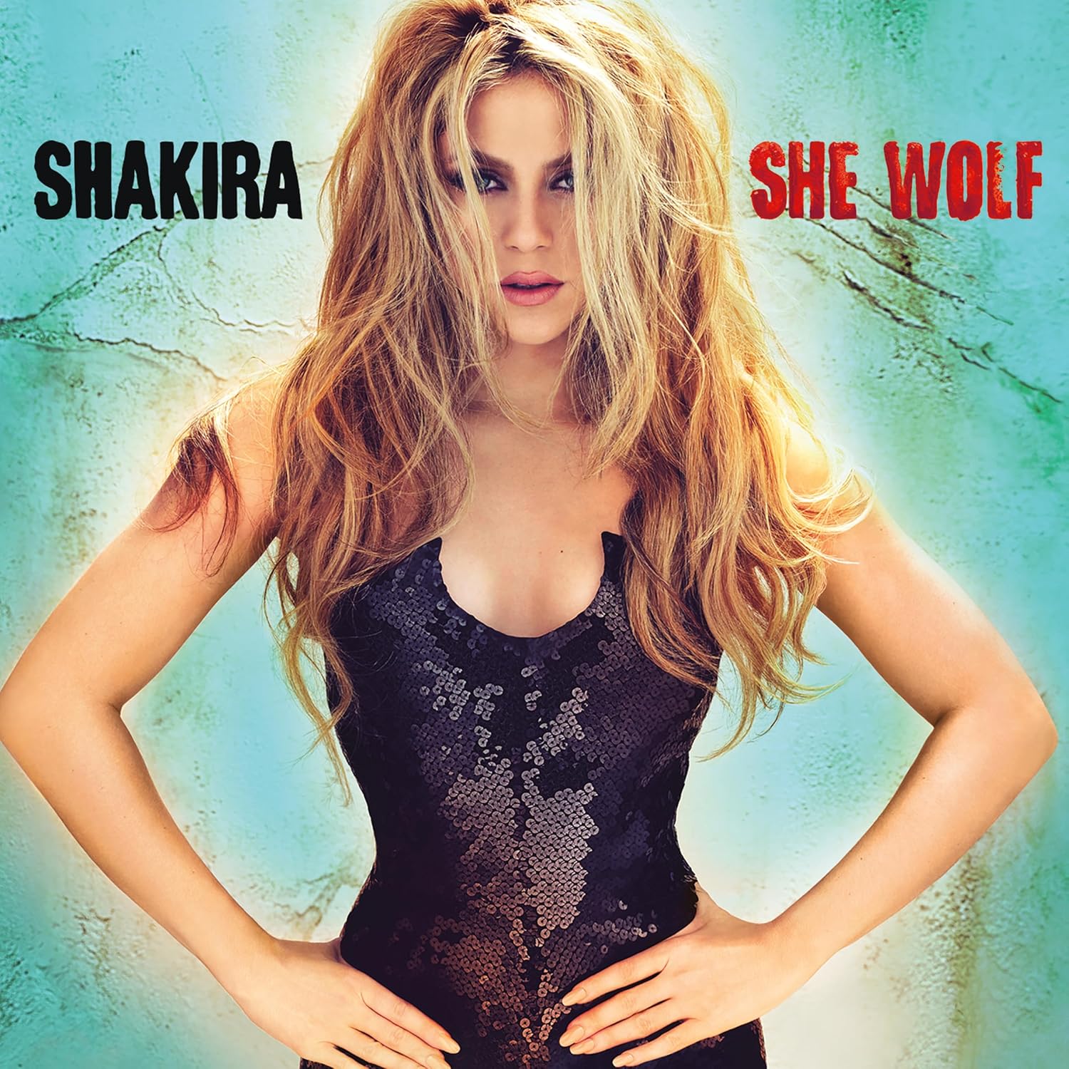 

Shakira She Wolf (Sea Glass & Turquoise Swirl) (2LP)