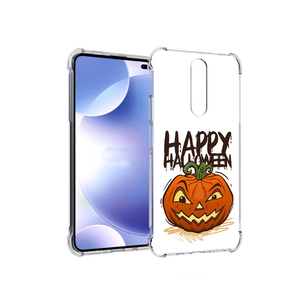 

Чехол MyPads Tocco для Xiaomi Redmi k30 Хэллоуин счастливый (PT226950.302.195), Прозрачный, Tocco
