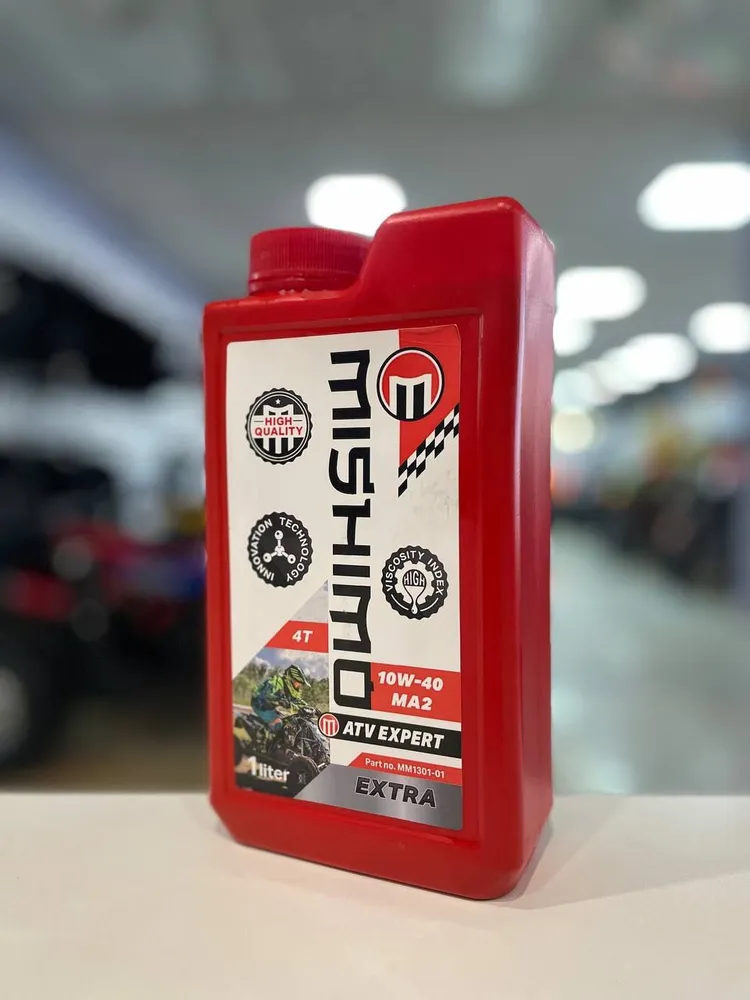 

Масло MISHIMO 4T ATV EXPERT (EXTRA) 10w40 1 л арт. MM1301-01, ATV EXPERT (EXTRA)