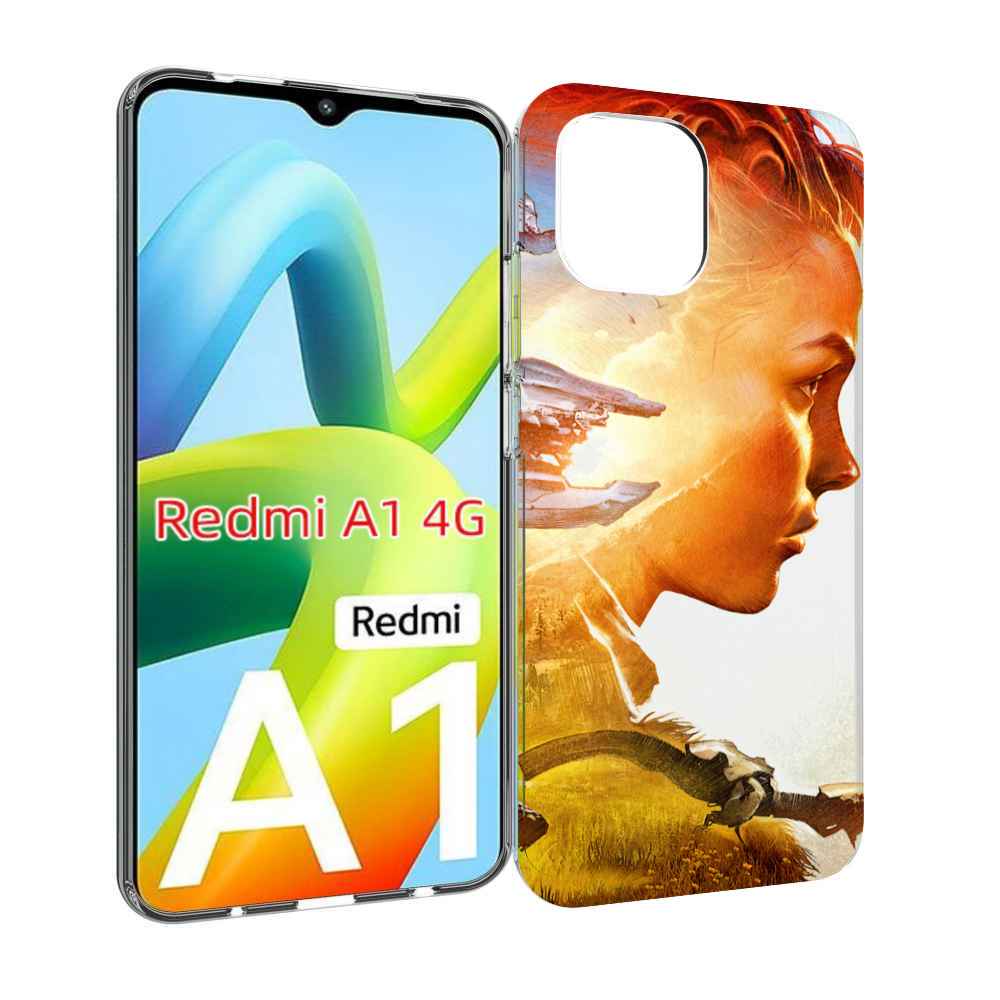 

Чехол MyPads Horizon Zero Dawn art для Xiaomi Redmi A1, Прозрачный, Tocco