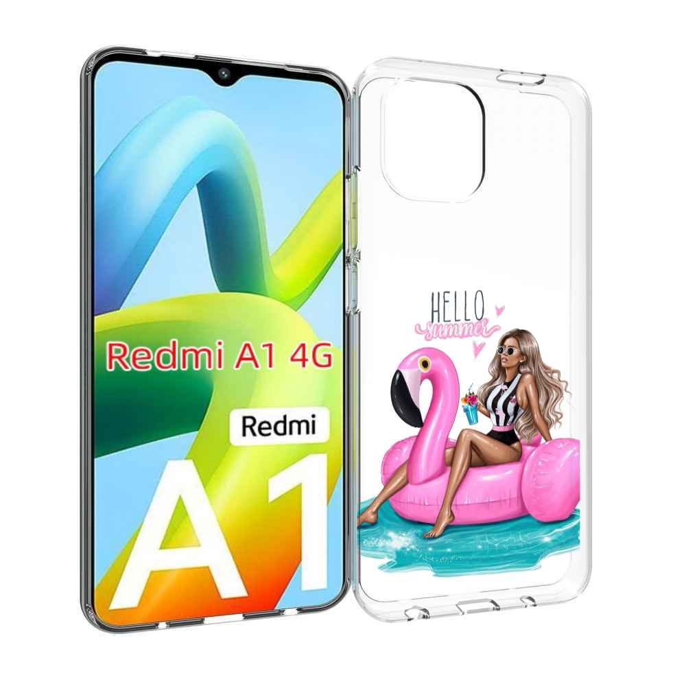 

Чехол MyPads Hello-summer для Xiaomi Redmi A1, Прозрачный, Tocco