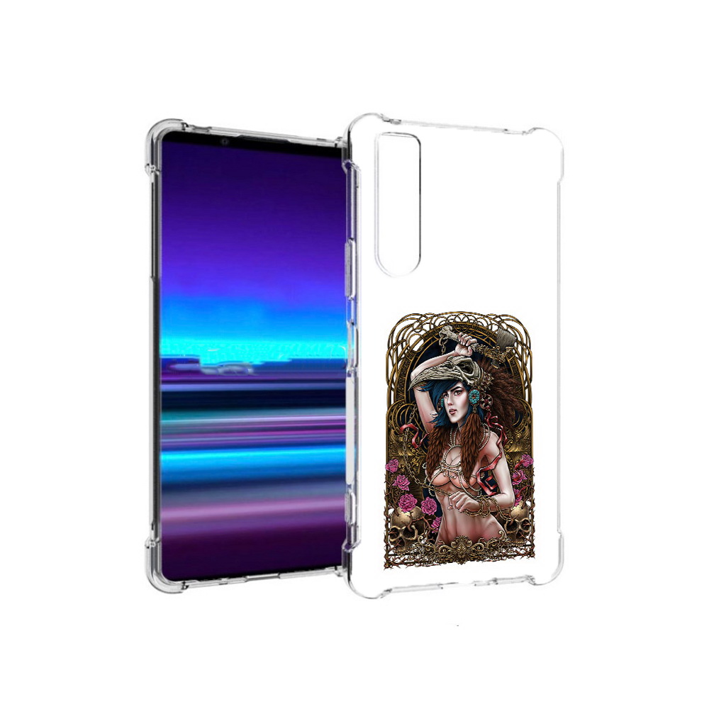

Чехол MyPads Tocco для Sony Xperia 1 II красивая девушка рисунок (PT148152.232.407), Прозрачный, Tocco
