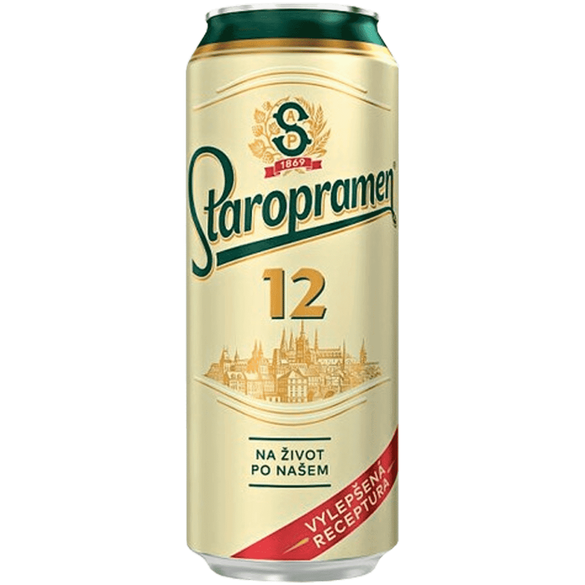 

Пиво Staropramen 12 светлое 0,5 л ж/б