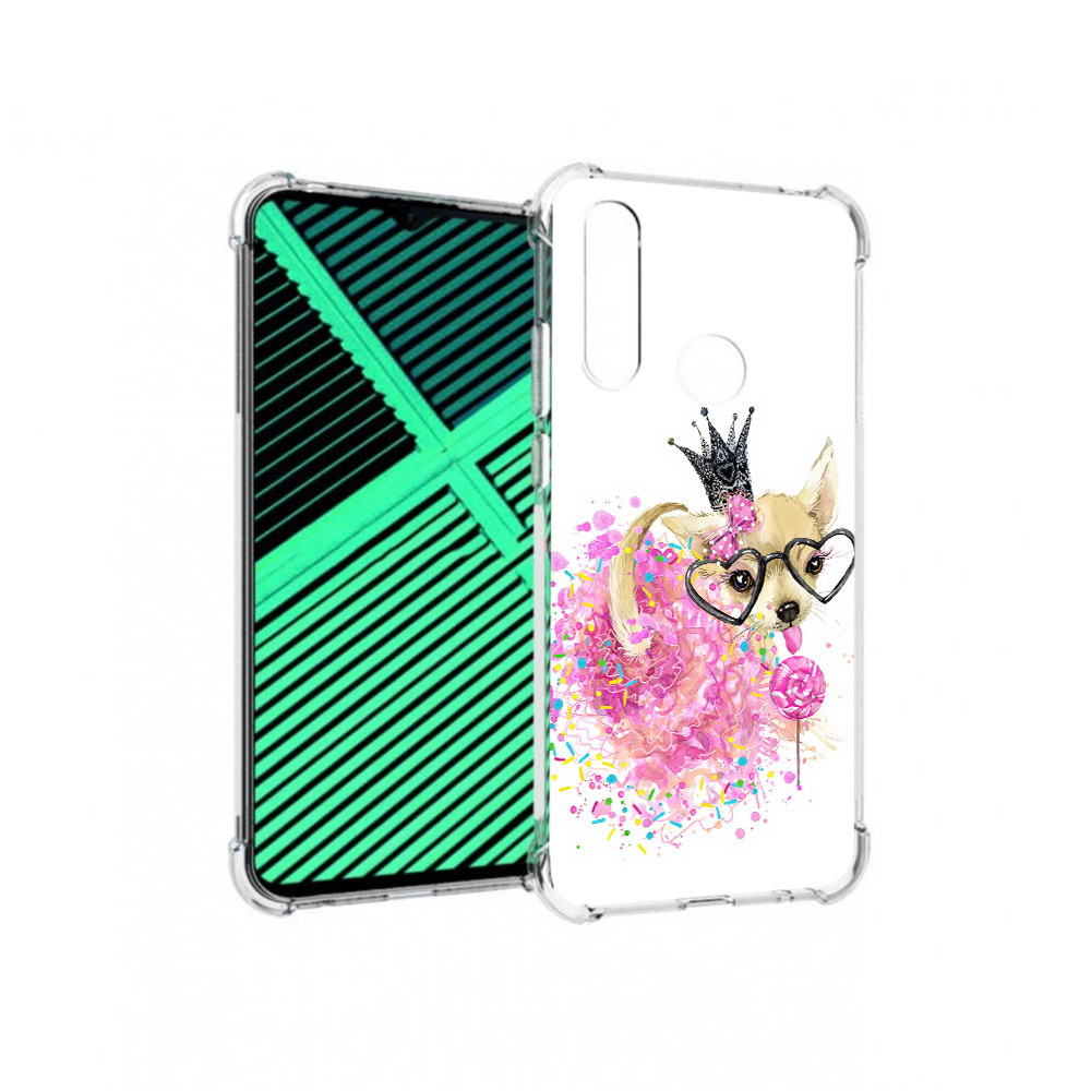 

Чехол MyPads Tocco для Motorola Moto G8 Power Lite сладкая принцесса (PT227069.358.606), Прозрачный, Tocco