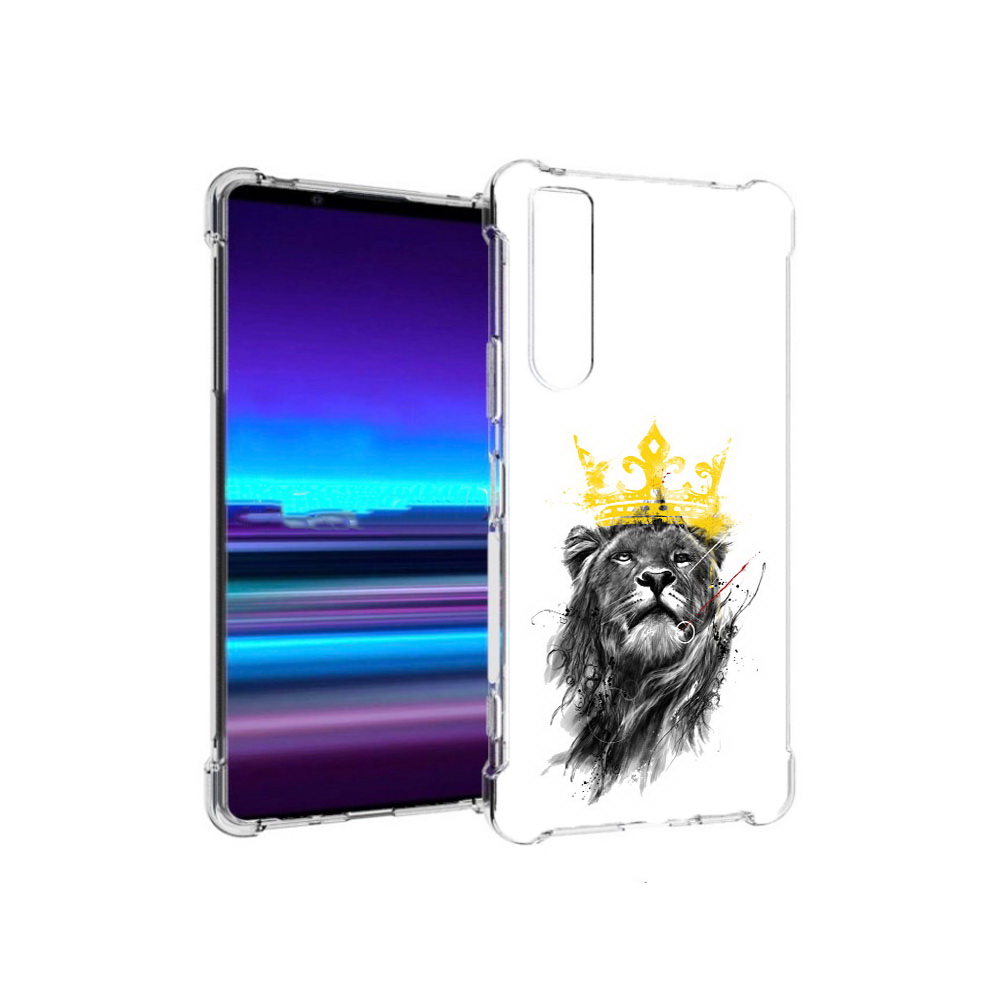 

Чехол MyPads Tocco для Sony Xperia 1 II король-лев (PT148152.232.391), Прозрачный, Tocco