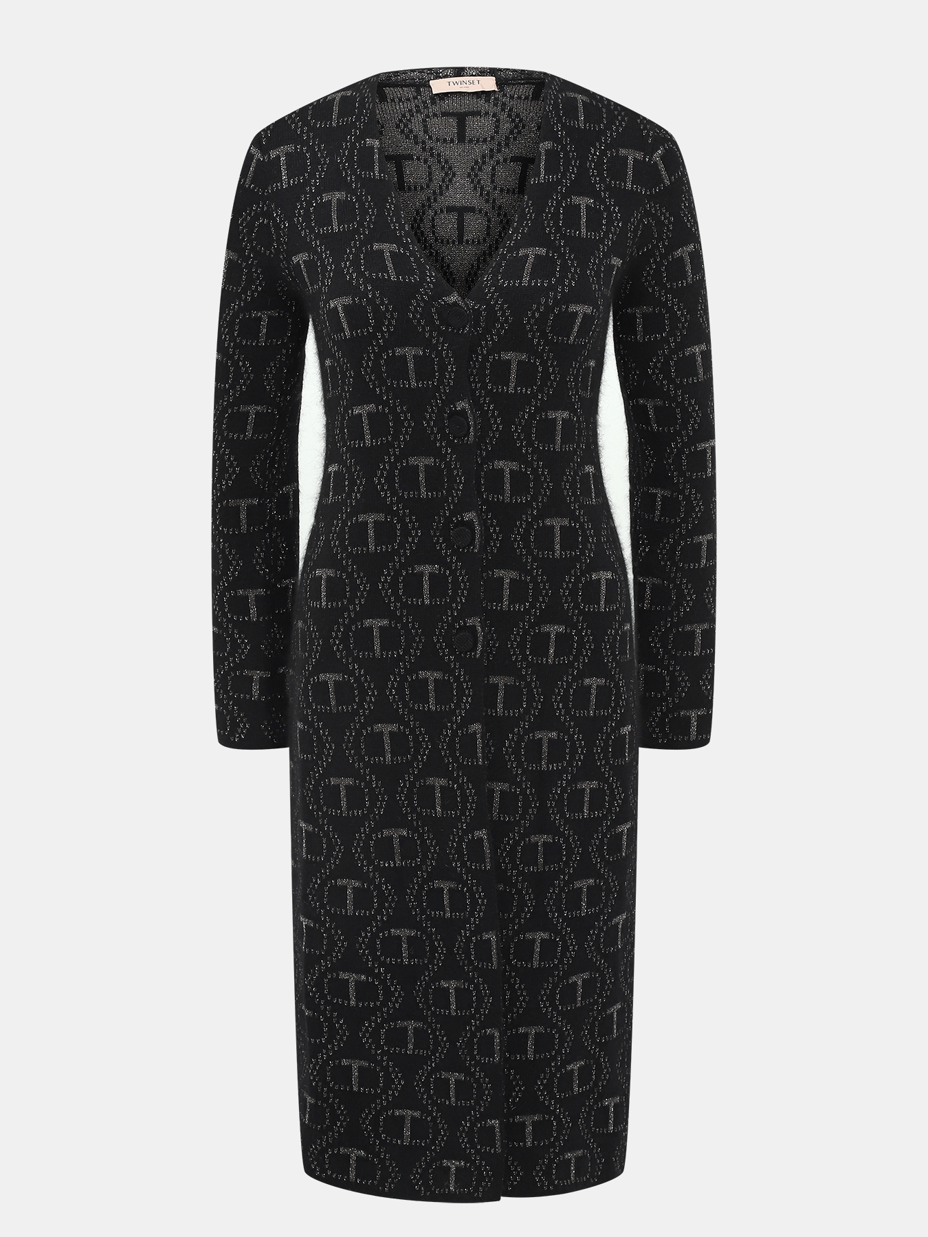 

Кардиган женский TWINSET 465955 черный 46-48 RU, 465955