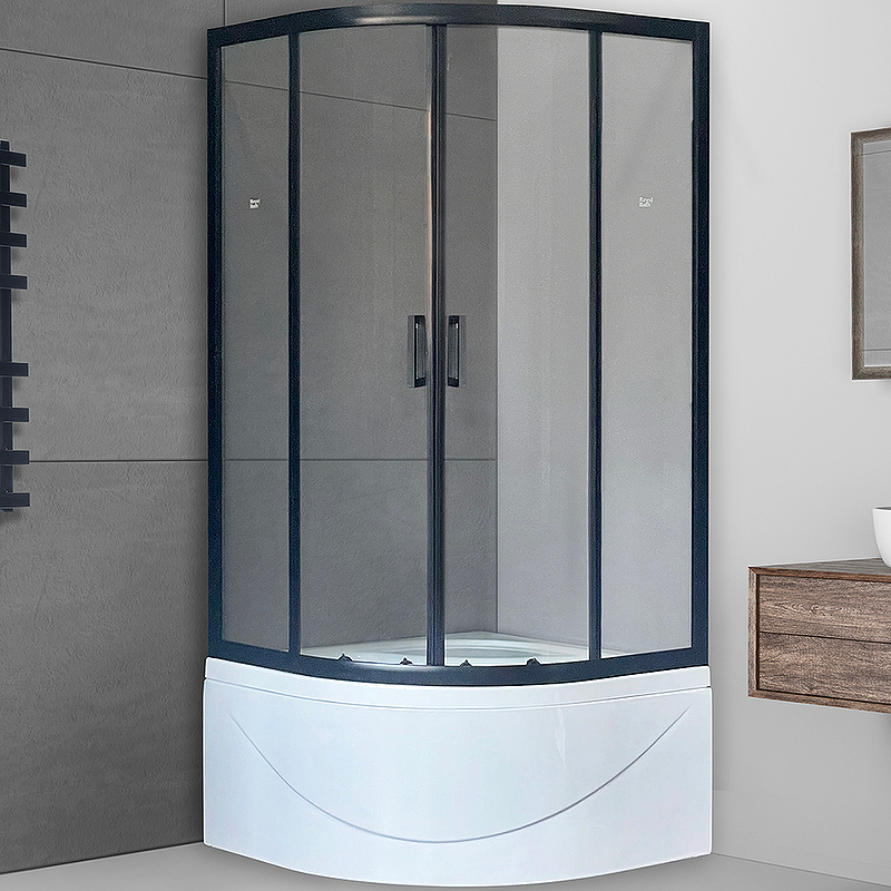 

Душевой уголок Royal Bath BK 90х90 RB90BK-T-BL, профиль черный стекло прозрачное