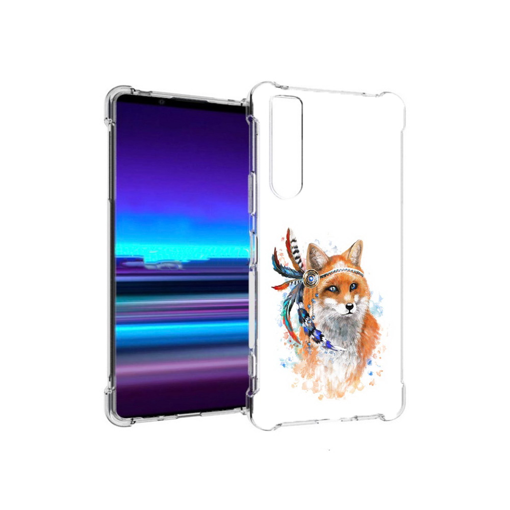 

Чехол MyPads Tocco для Sony Xperia 1 II инду лиса (PT148152.232.377), Прозрачный, Tocco