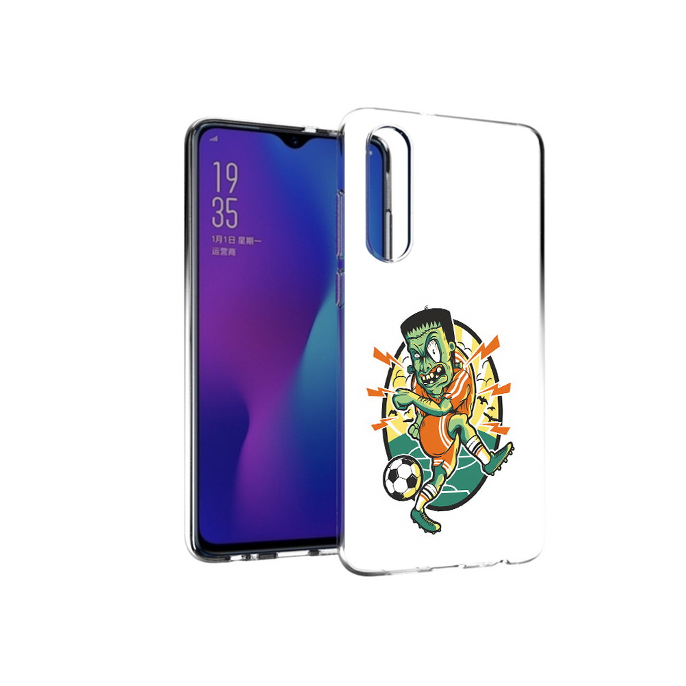 

Чехол MyPads Tocco для Huawei P30 зомби футболист, Прозрачный, Tocco