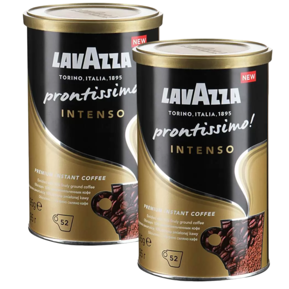 Кофе растворимый Lavazza Prontissimo Intenso, 2 шт по 95 г