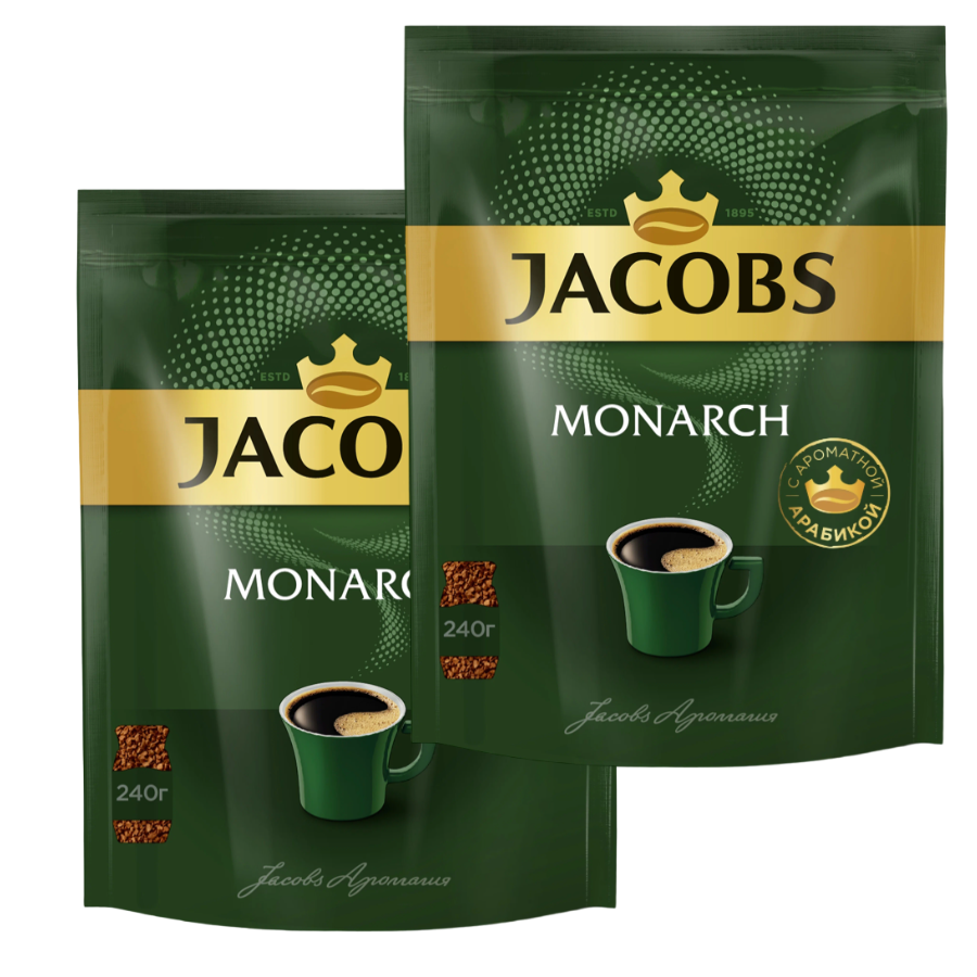 Jacobs кофе monarch нат раст субл 210г фото 39