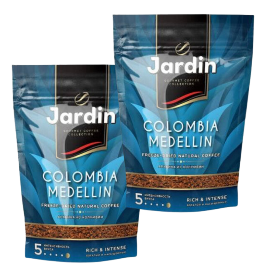 Кофе растворимый Jardin Colombia Medellin, 2 шт по 240 г