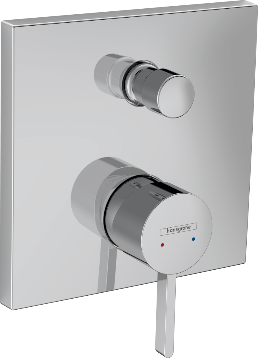 фото Смеситель для ванны с душем hansgrohe finoris 76415000, хром