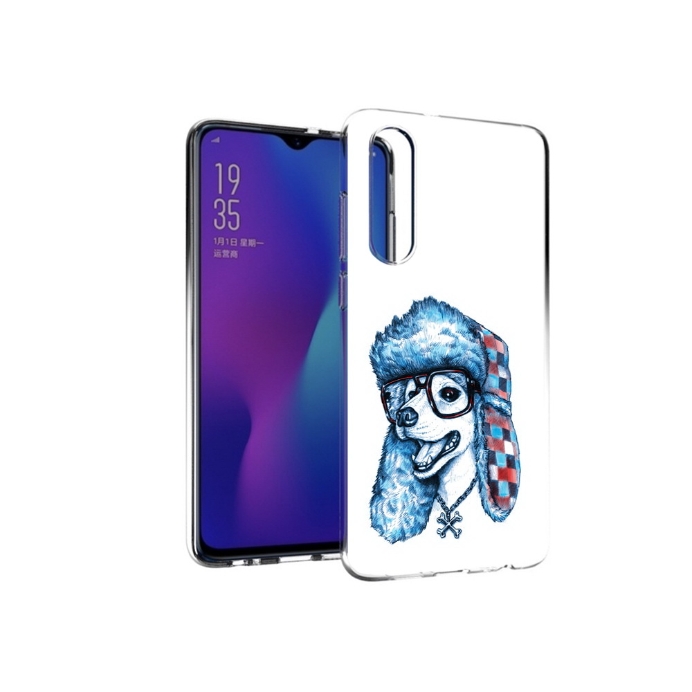 

Чехол MyPads Tocco для Huawei P30 зимний пес, Прозрачный, Tocco