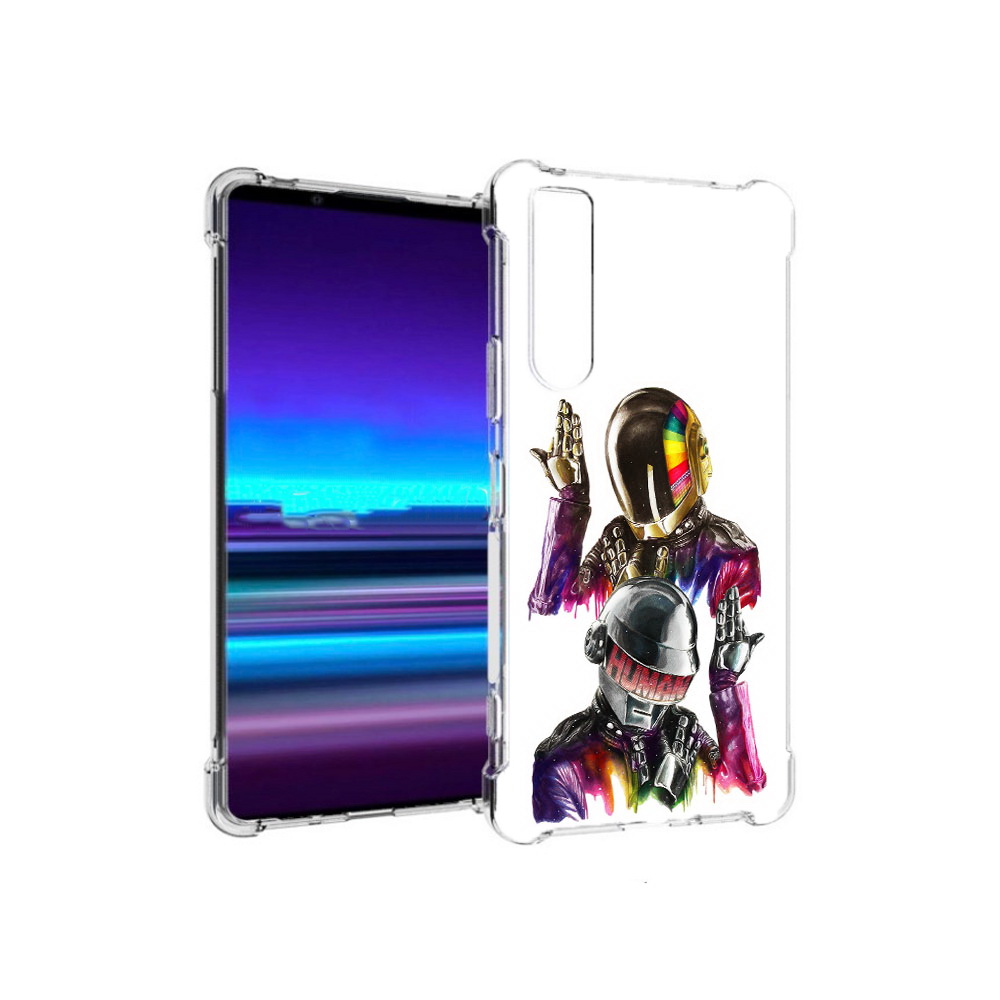 

Чехол MyPads Tocco для Sony Xperia 1 II диско космонавты (PT148152.232.329), Прозрачный, Tocco