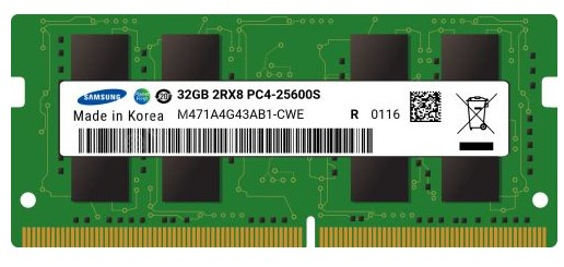 

Оперативная память Samsung M471A4G43AB1-CWEDY (M471A4G43AB1-CWEDY), DDR4 1x32Gb, 3200MHz, M471A4G43AB1-CWEDY