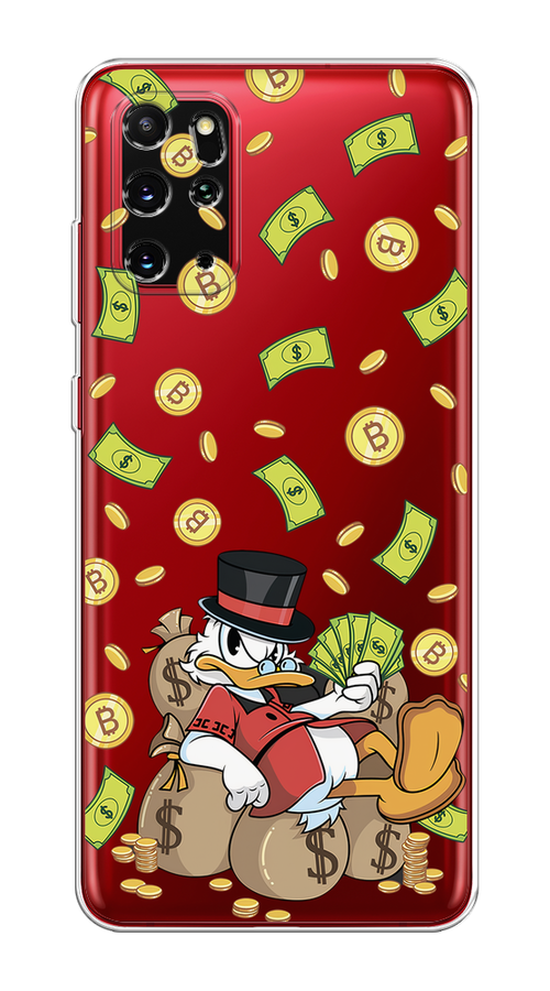 

Чехол на Samsung Galaxy S20 Plus "Скрудж Макдак в красном", Красный;черный;коричневый;прозрачный, 29350-1