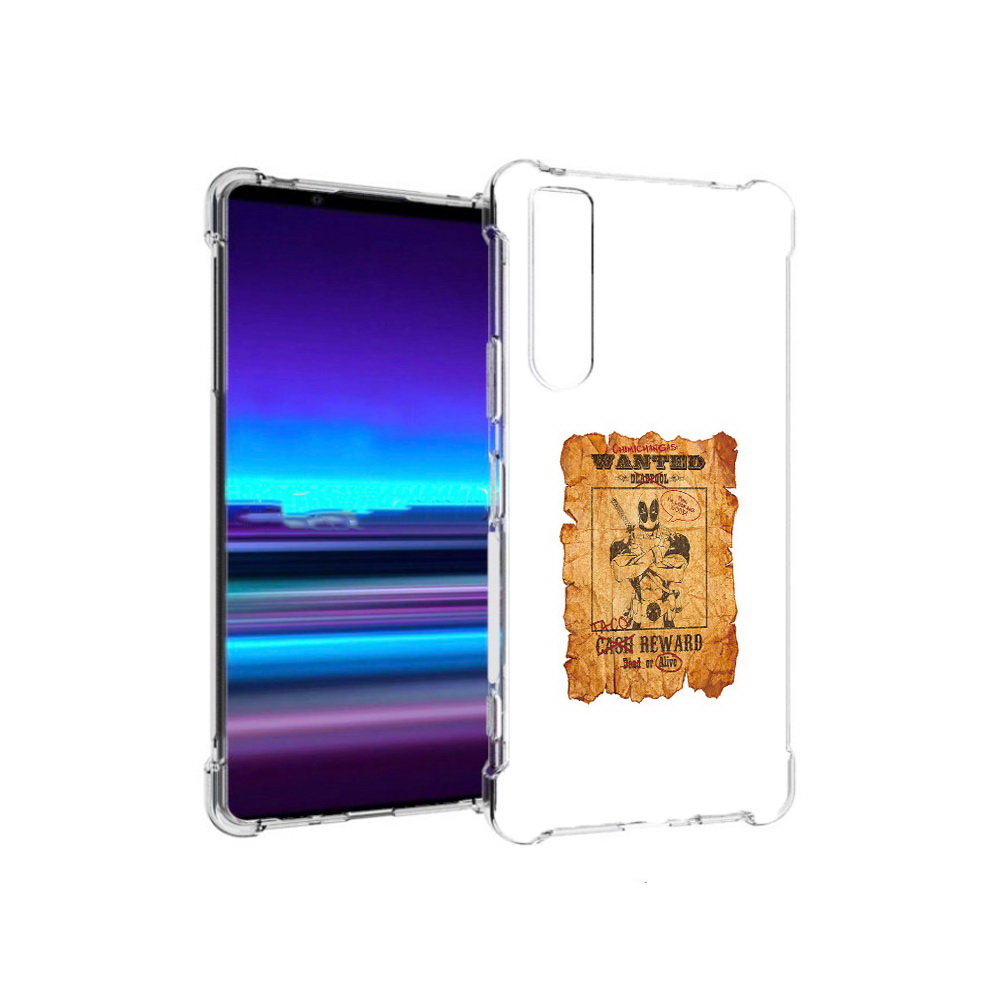 

Чехол MyPads Tocco для Sony Xperia 1 II дедпул (PT148152.232.317), Прозрачный, Tocco