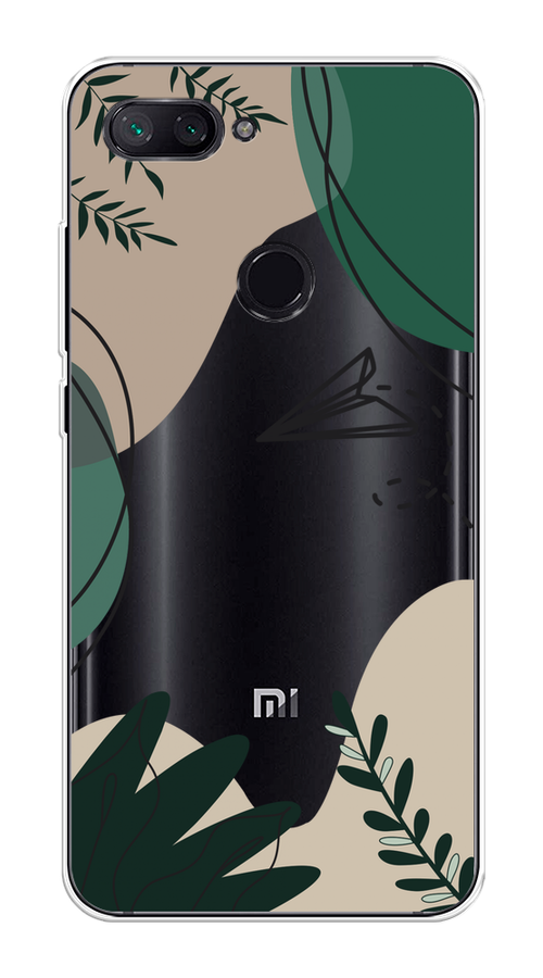 

Чехол на Xiaomi Mi 8 Lite "Secret Garden", Зеленый;бежевый;черный, 34550-1