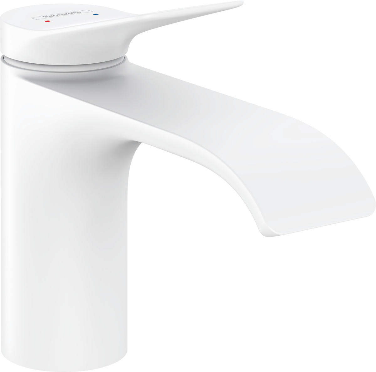 

Смеситель для раковины Hansgrohe Vivenis 75010700, матовый белый