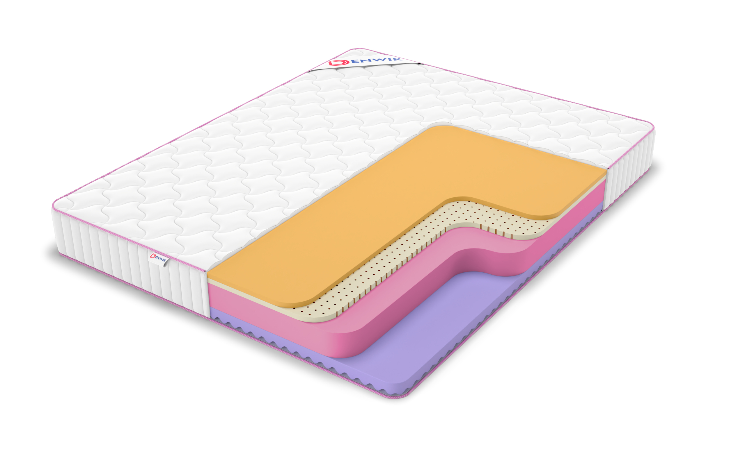 

Матрас Denwir Mega Air Five 19 180х200, Бежевый;белый;серый;серебристый, Mega Air Five 19