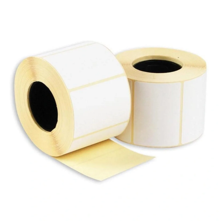 

Самоклеящиеся термоэтикетки PackVigoda 58 х 80 мм для принтера в рулоне 1 шт., Белый