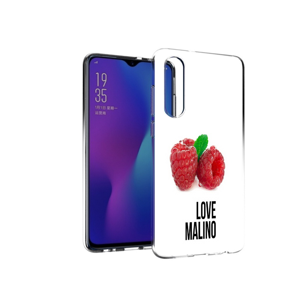 

Чехол MyPads Tocco для Huawei P30 Бренд лове малино, Прозрачный, Tocco
