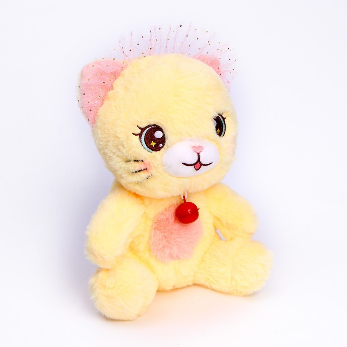 фото Мягкая игрушка кошечка, цвета микс nobrand