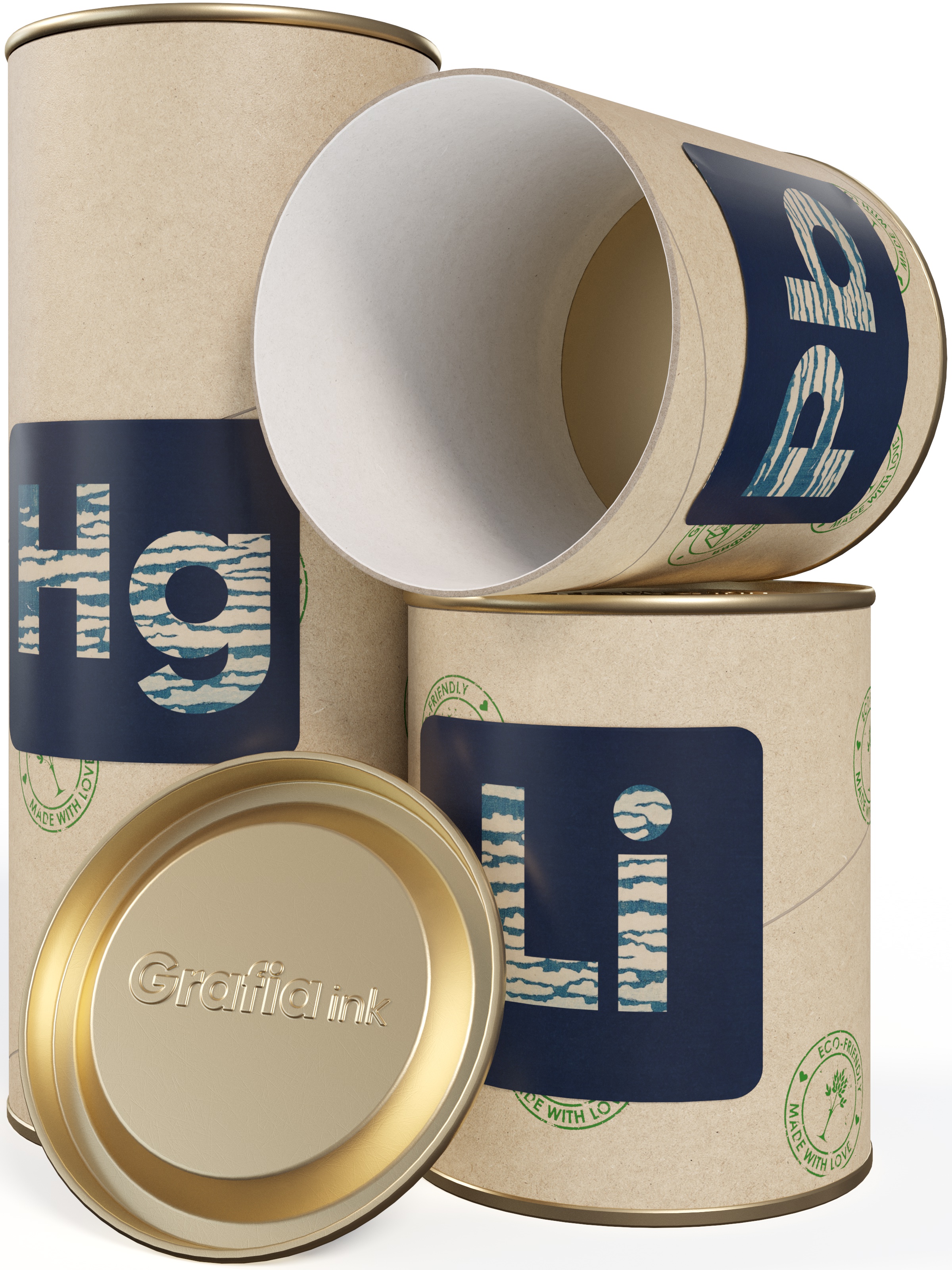 

Ведро ГраФия | Grafia ink T9.2_22+11x2_blue 2.75л, "Pb Li Hg синий" ×3 2.75л