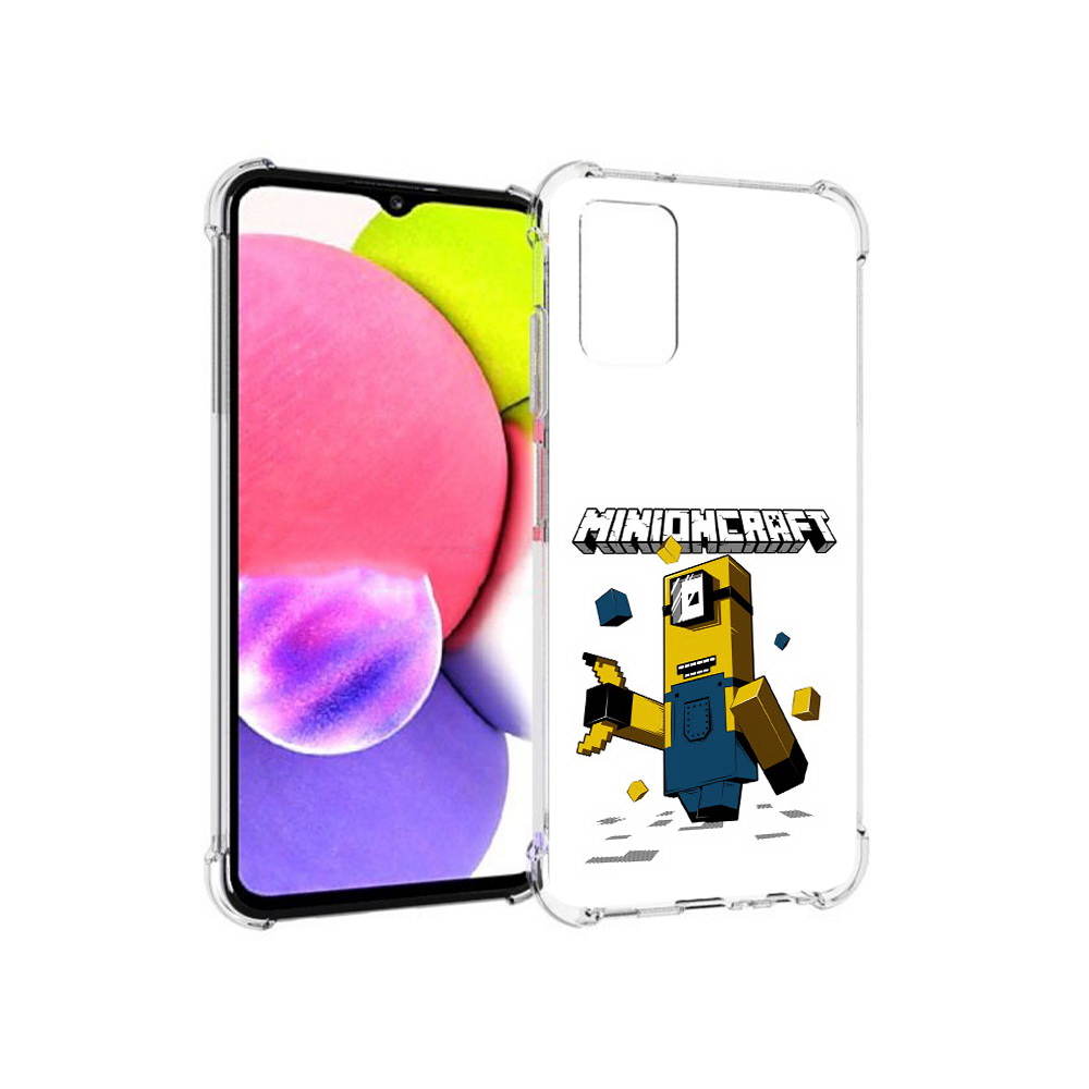 

Чехол MyPads Tocco для Samsung Galaxy A03s миньон (PT162170.549.478), Прозрачный, Tocco