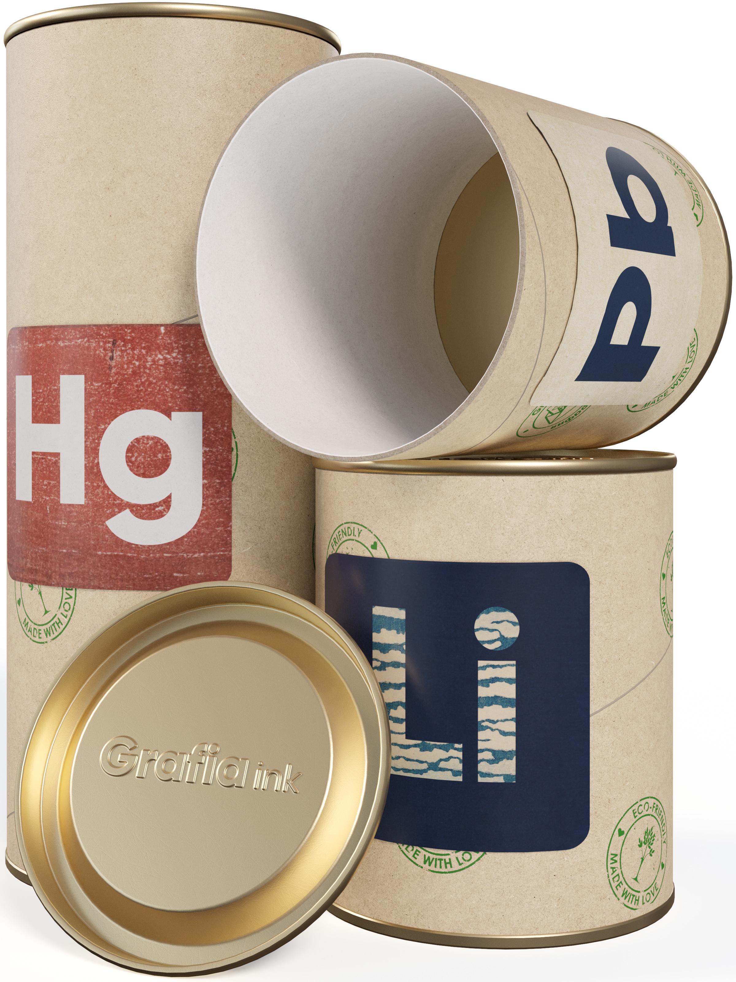 

Ведро ГраФия | Grafia ink T9.2_22+11x2_mix 2.75л, "Pb Li Hg" ×3 2.75л