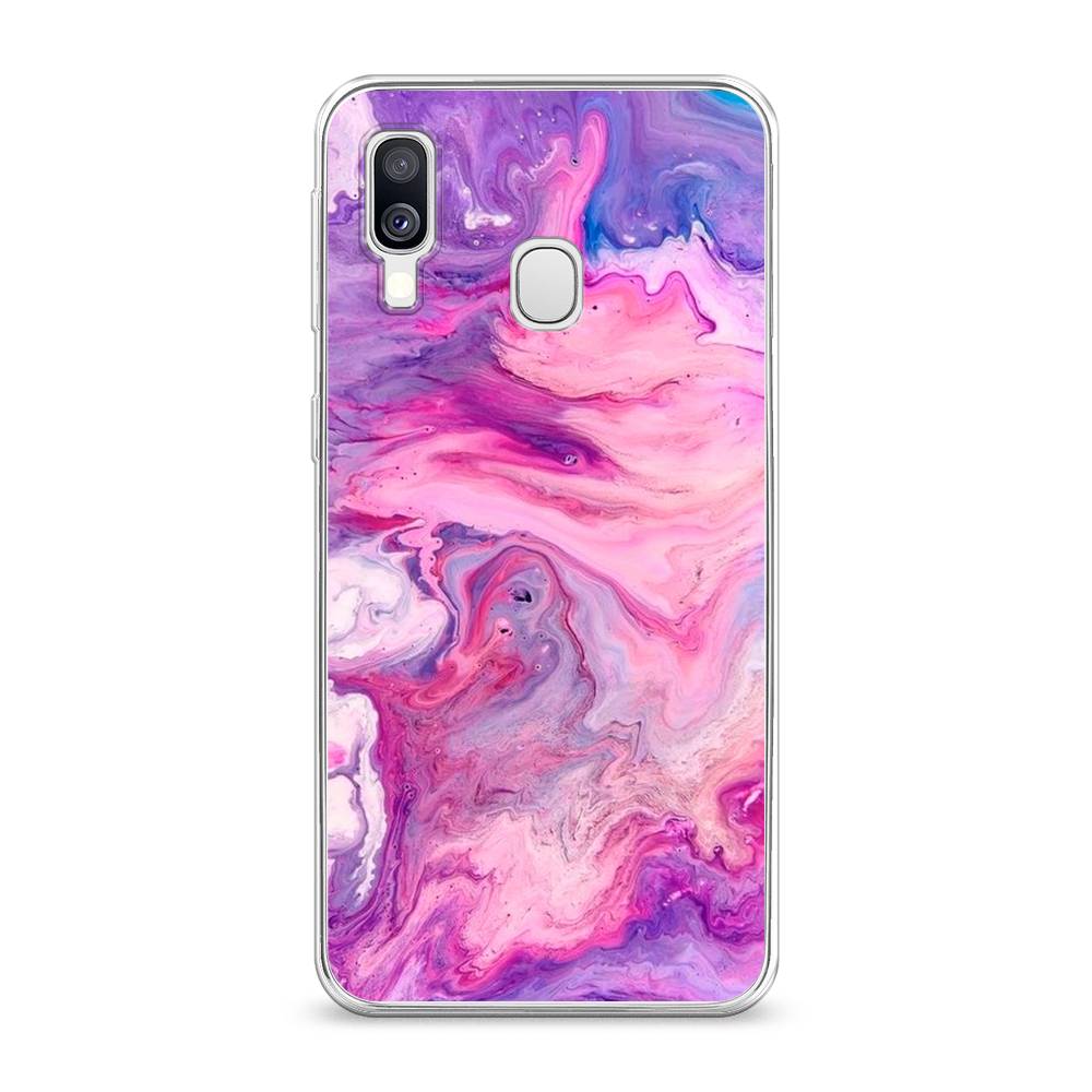

Чехол на Samsung Galaxy A40 "Нежно-розовая абстракция", Розовый, 28050-3
