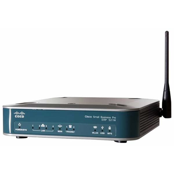 Wi-Fi роутер Cisco SRP521W-U синий (100110262)