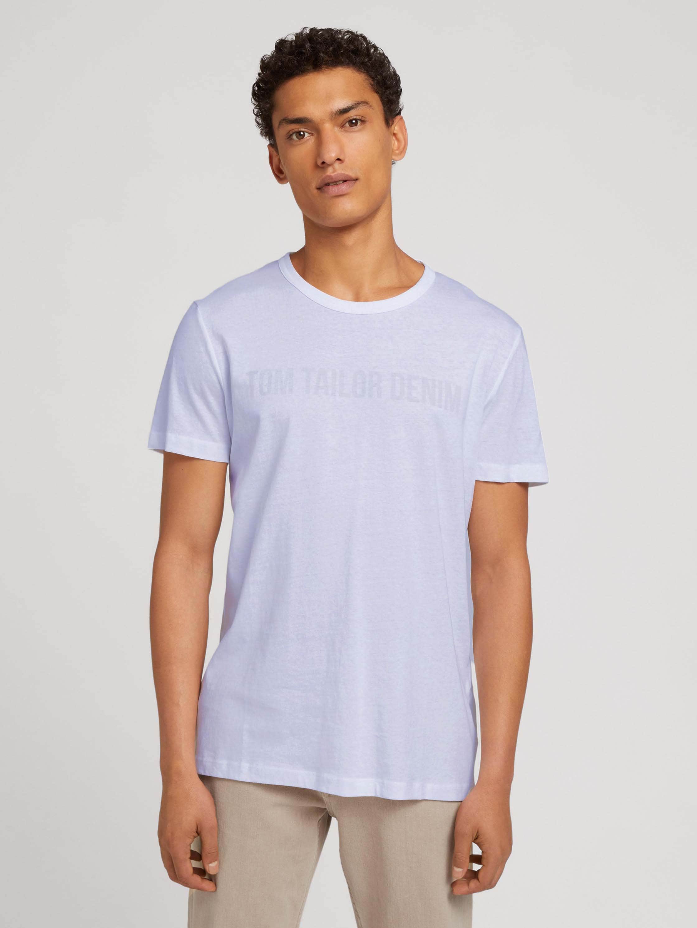 

Футболка мужская TOM TAILOR 1026926 белая 2XL, 1026926