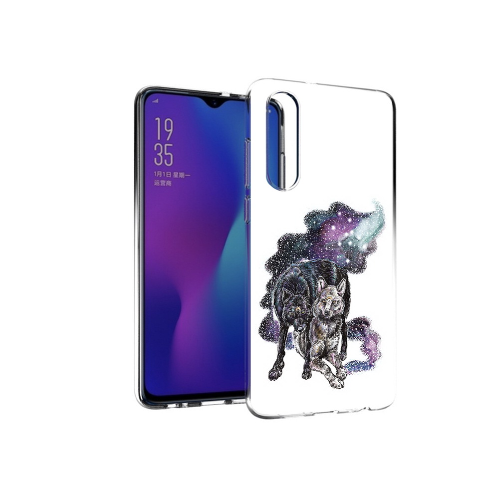 

Чехол MyPads Tocco для Huawei P30 звездные волки, Прозрачный, Tocco