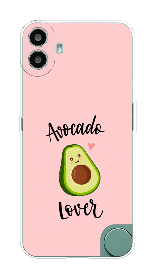 

Чехол на CMF Phone 1 "Avocado lover", Розовый;зеленый, 3300450-1
