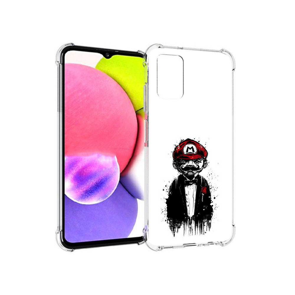 

Чехол MyPads Tocco для Samsung Galaxy A03s марио (PT162170.549.458), Прозрачный, Tocco